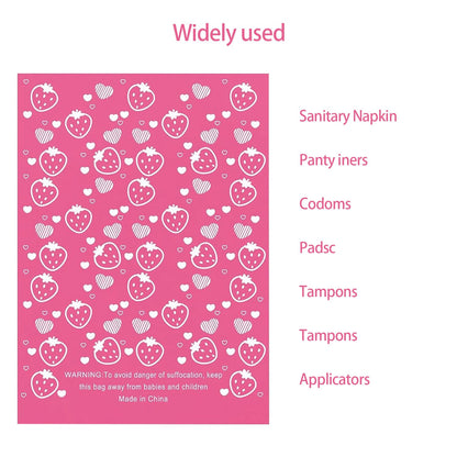 300Pcs Sanitary Napkin Disposal Bags, Feminine Hygiene Disposal Bags, Disposal for Tampons, Liners, and Pads
