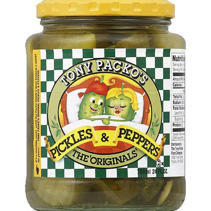 Tony Packo's Pickle & Pepper The Originals, 24 fl oz (Pack of 2)