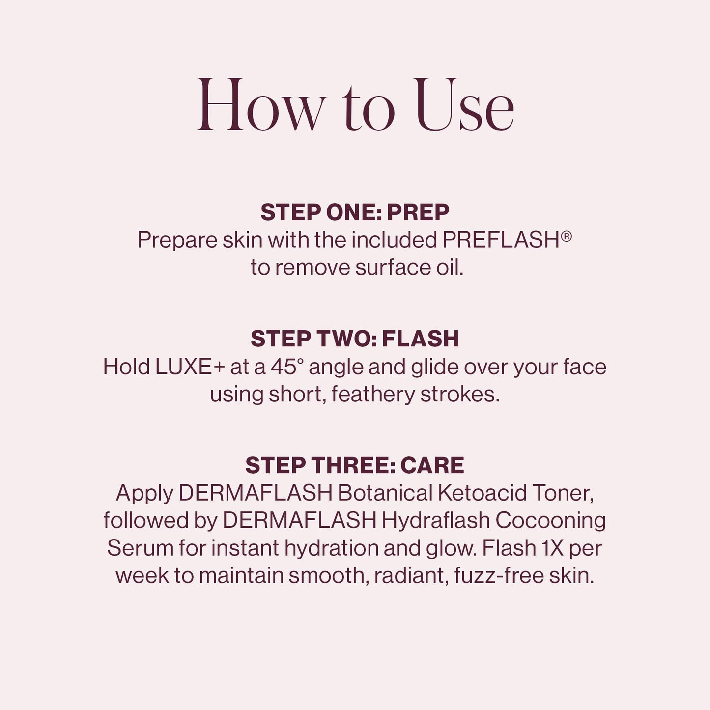 DERMAFLASH LUXE+ Sonic Dermaplaning Tool for Face Peach Fuzz Removal, Anti-Aging and Exfoliation