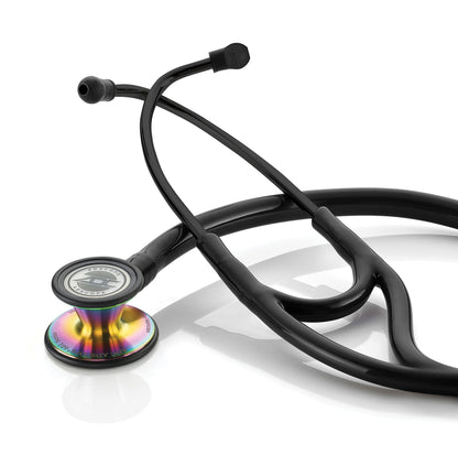 ADC Adscope 601 Convertible Cardiology Stethoscope with Tunable AFD Technology, Adult Diaphragm and Adult Bell or Pediatric Diaphragm, 28 inch Length, Iridescent Tactical