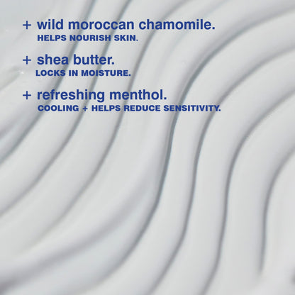 MALIN+GOETZ Chamomile Shave Cream | Nourishing Shaving Cream with Wild Moroccan Chamomile, Shea Butter, Glycerin + Squalane | Smooth + Close Shave for Face + Body | Vegan + Cruelty-Free (5 Fl Oz.)