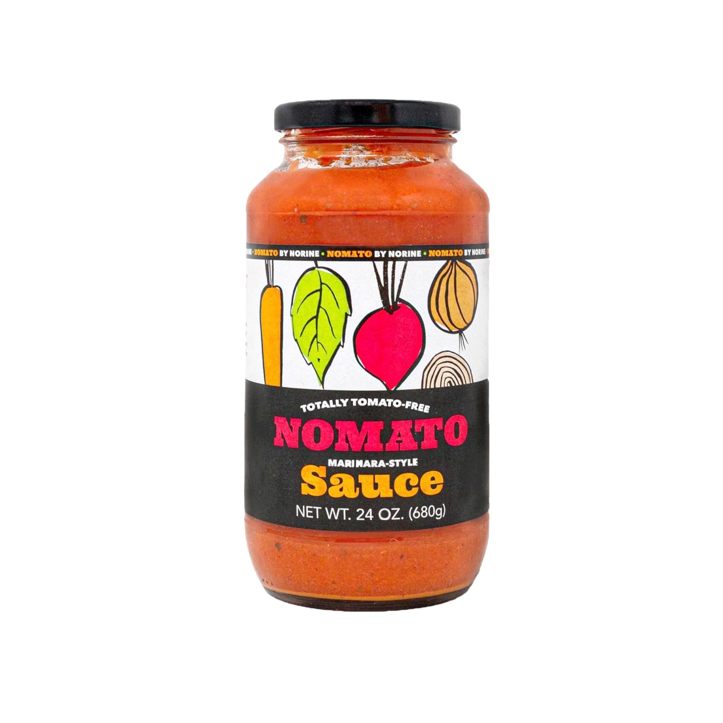 Nomato - 1 Pack of Original Tomato Free Marinara Sauce (24 oz) - Tomato Free, Gluten Free, Nut Free and Dairy Free (Marinara, 1 Pack)
