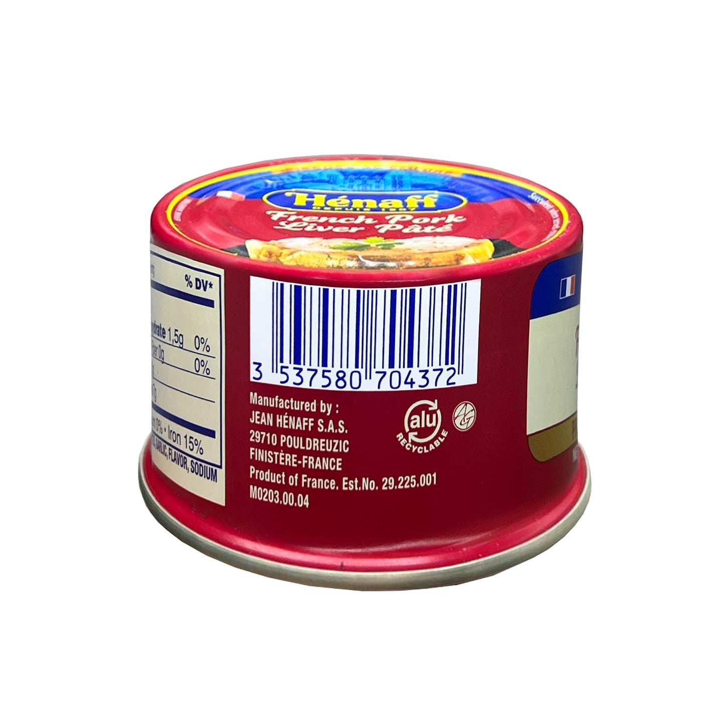 Henaff French Imported Pork Pates 2 Packs (Pork Liver Pate)