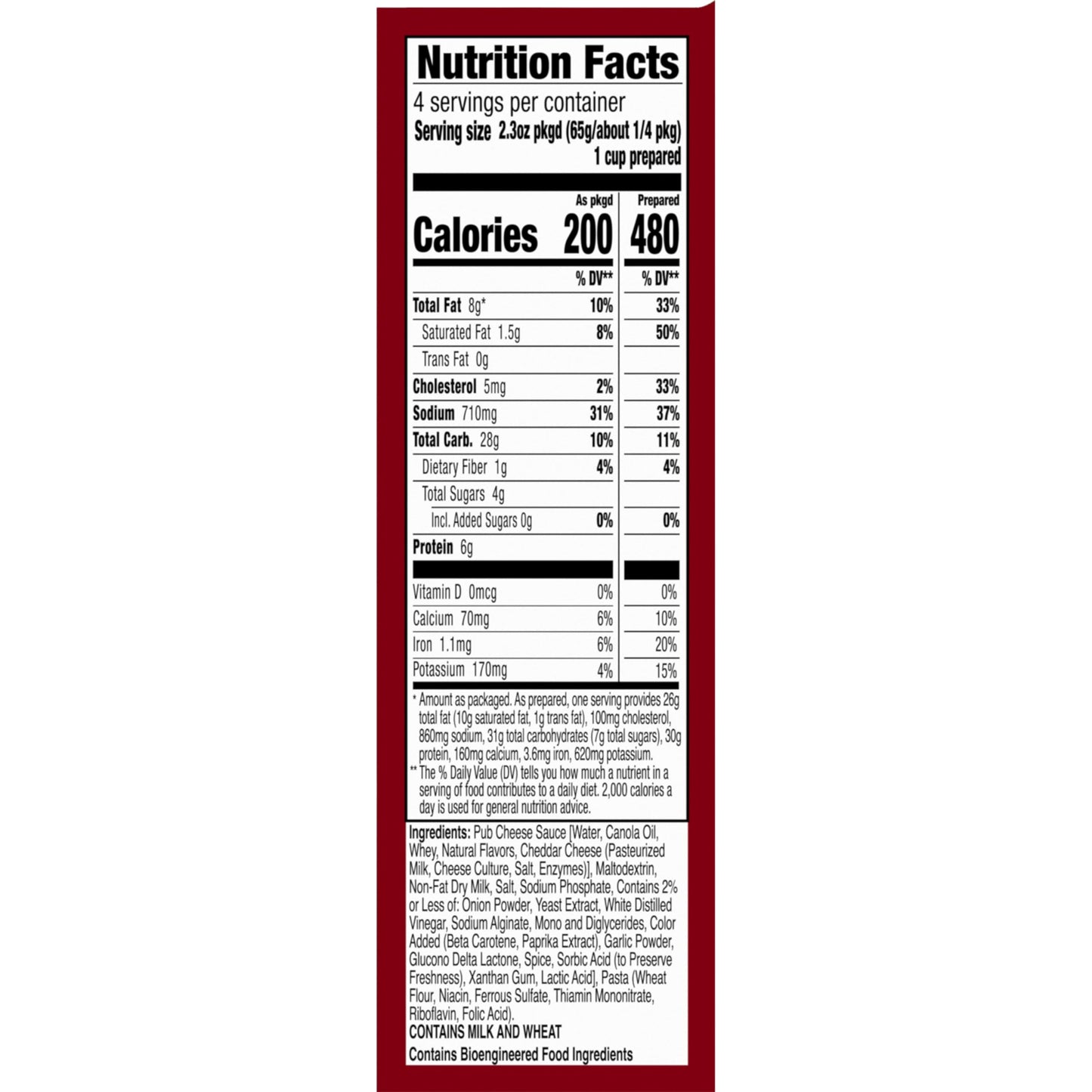 Hamburger Helper DELUXE Brew Pub Cheeseburger, 9.2 oz, 12 per Case
