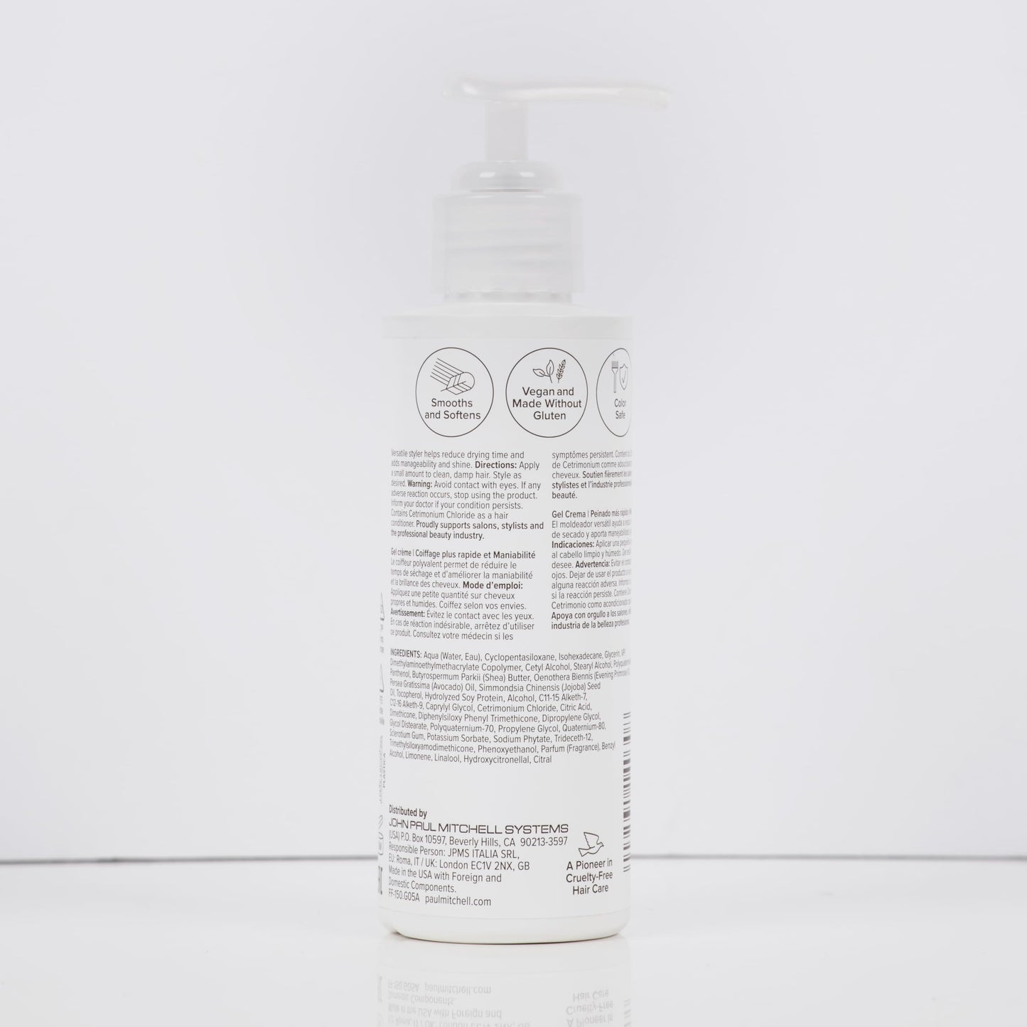 Paul Mitchell Fast Form Styling Cream Gel, Soft Hold, Faster Styling + Manageability, For All Hair Types, 5.1 fl. oz