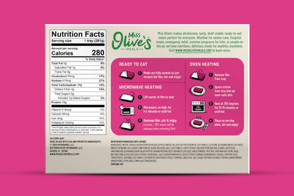 Miss Olive’s Chicken Tikka Masala & Rice Meal, 6 Pack (6/9.9 oz Trays) – Heat & Serve Microwave Meals – K12 Compliant, Nutritious Ready-to-Eat Entrées – Convenient Lunch & Dinner, Made with Tender Chicken & Aromatic Spices