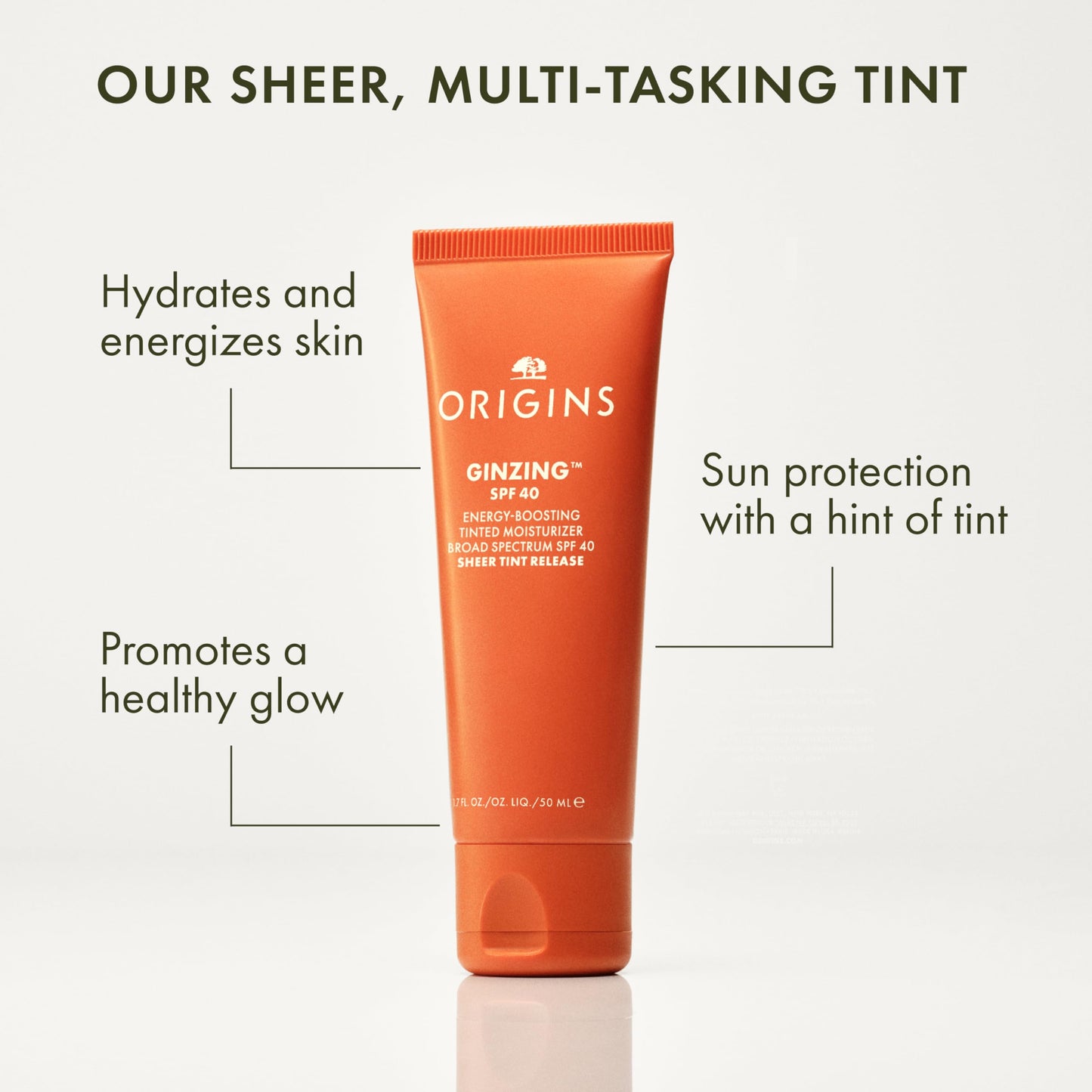 Origins GinZing Energy-Boosting Tinted Moisturizer