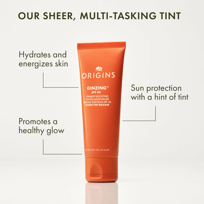 Origins GinZing Energy-Boosting Tinted Moisturizer