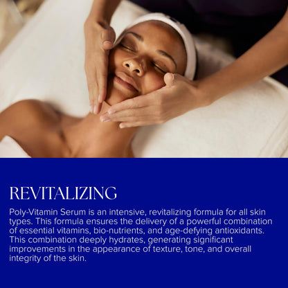 iS CLINICAL Poly-Vitamin Serum; Hydrating Serum containing Niacinamide, Hyaluronic Acid, and Retinol Serum for Face