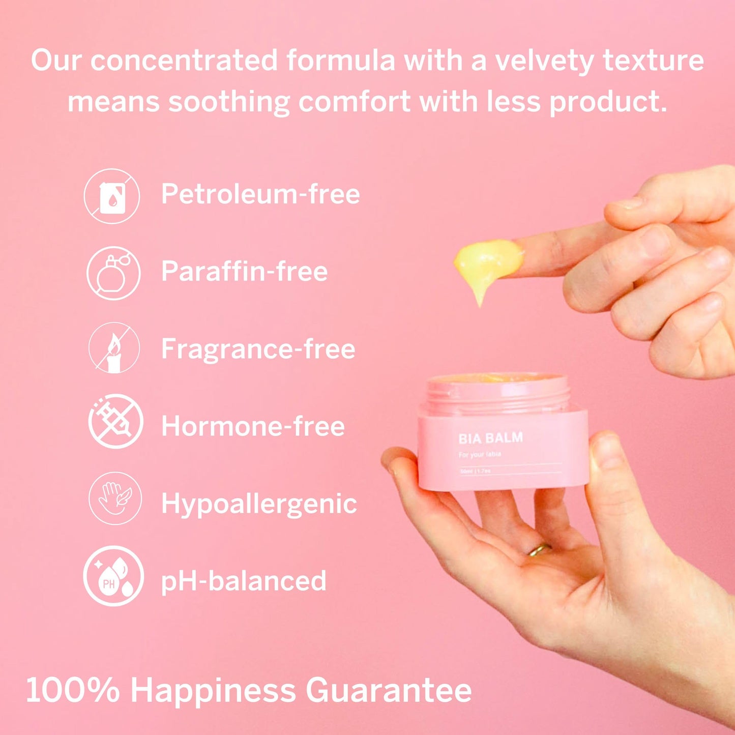 Pixie Vulvar Anti-Itch Balm for External Use – Non-Medicated Relief for Vulvar Itching & Irritation – Feminine Anti-Itch Balm – Hormone-Free Sensitive Skin Care (1.7oz)