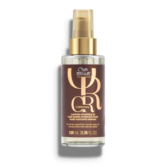 Wella Professionals Oil Reflections Luminous Smoothing + Reflective Luxury Hair Oil | Adds Smoothness & Shine | Up to 3x Smoother Hair | Anti-Frizz | Color Safe | For All Hair Types