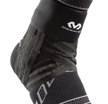McDavid Elite Engineered Elastic Ankle Brace with Figure 6 Strap & Stays