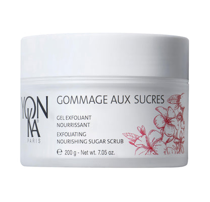 Yon-Ka Gommage Aux Sucres Jasmine | Exfoliating Sugar Body Scrub with Sunflower Oil | Softening Formula with Tiare Flower | Silky Skin Treatment | 7.05 oz