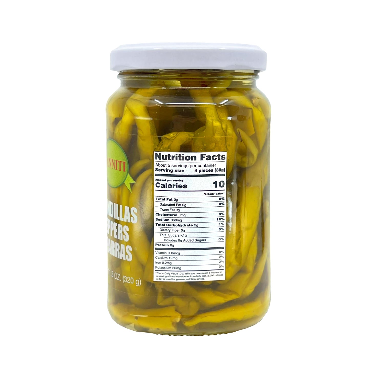 Sanniti Guindillas Piparras Peppers, 11.3 oz