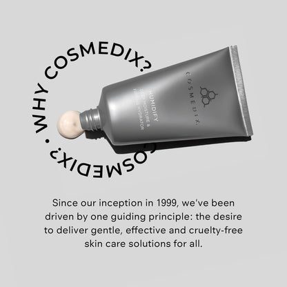 COSMEDIX Humidify Deep Moisturizing Face Cream – Hydrating & Firming Anti-Wrinkle Moisturizer for Rough & Dry Skin – Restores Skin Elasticity for Softer, Smoother Texture – 74 g / 2.6 oz