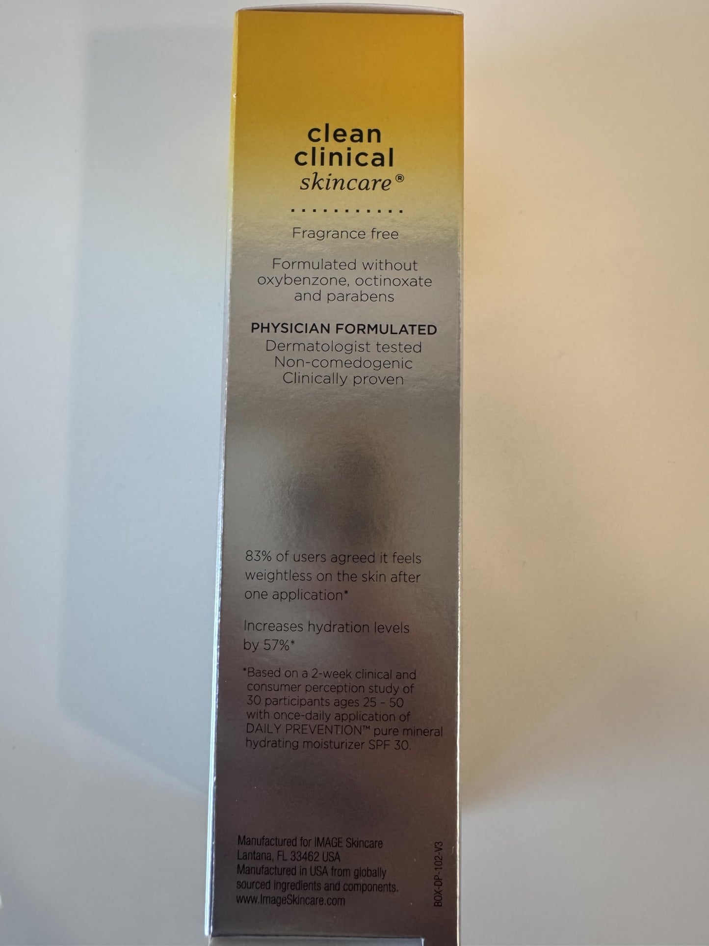 IMAGE Skincare DAILY PREVENTION Sheer Matte Moisturizer, SPF 30 Broad Spectrum Sunscreen for Shine Control