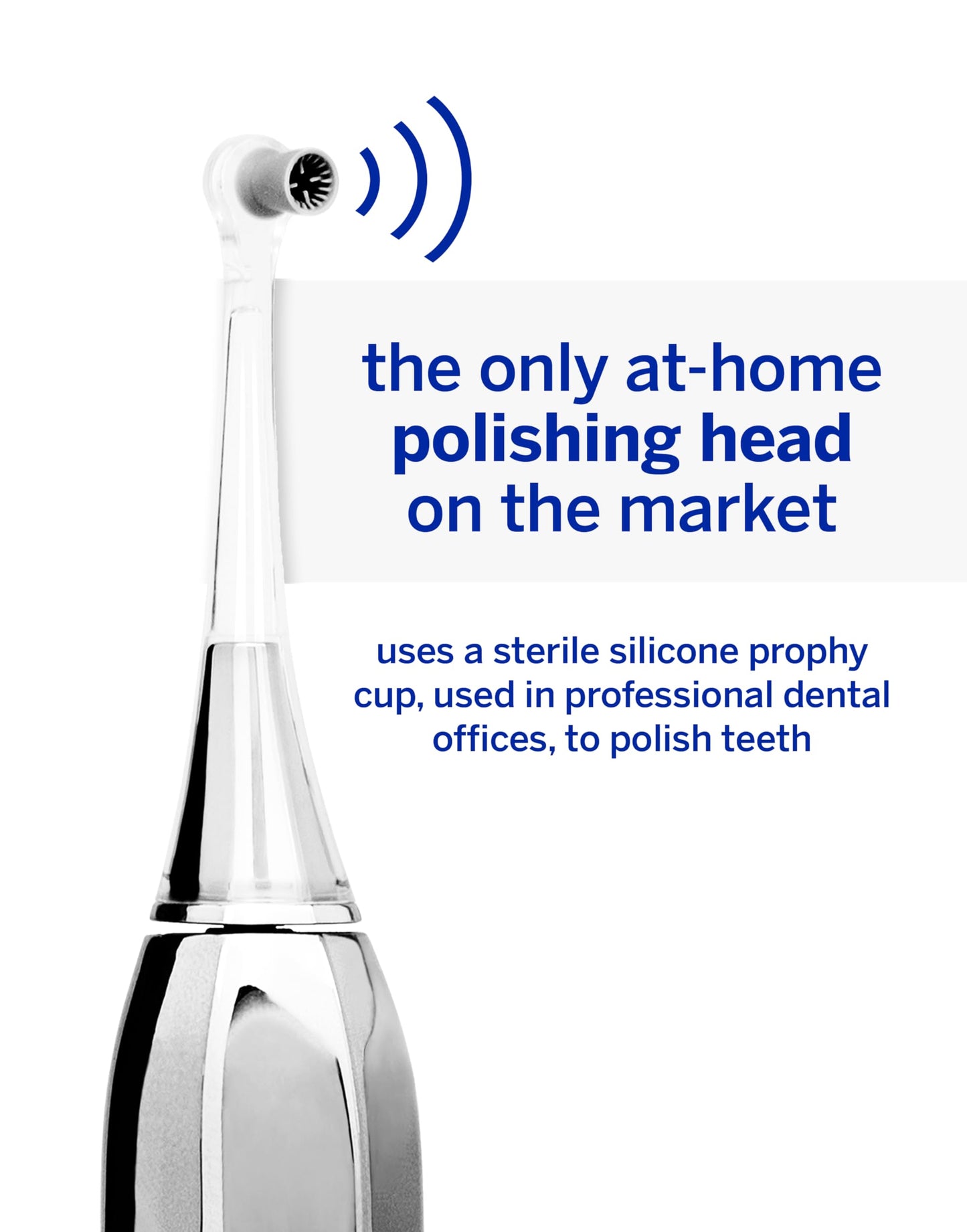 Supersmile Zina45™ Sonic Pulse Toothbrush – Angled Brush with polishing Head for Advanced Cleaning – for Visibly Whiter Teeth and Healthier Gums
