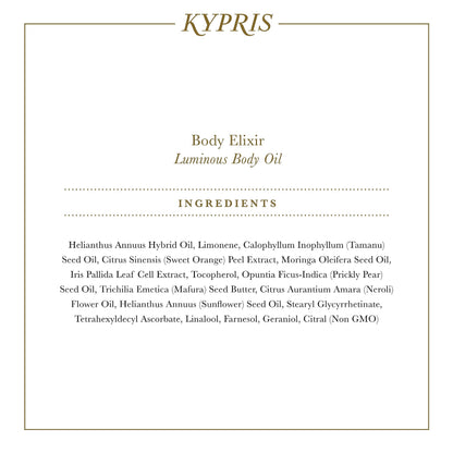 KYPRIS Body Elixir Inflorescence Moisturizes