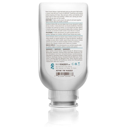 Billy Jealousy Beard Control Leave In Beard Conditioner for Men with Aloe Leaf Juice and Jojoba Seed Oil, Softens Hair and Skin, Light Hold with Matte Finish