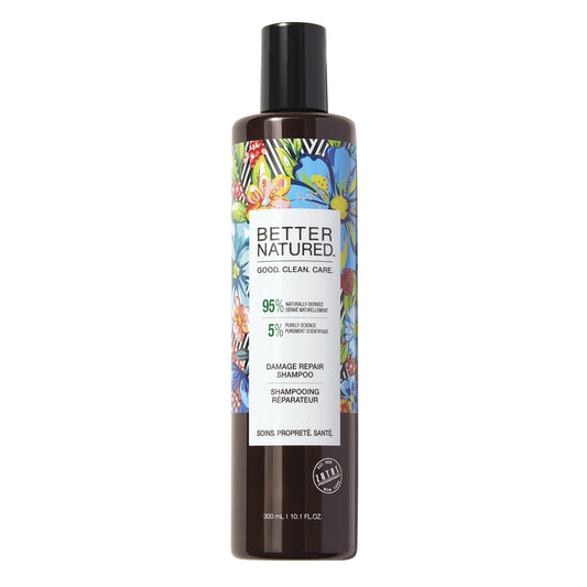 Better Natured Damage Repair Shampoo and Conditioner | Restore Moisture, Shine & Vitality | Dry, Damaged, Coarse Hair | Vegan | Paraben Free