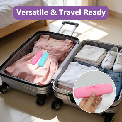 2Pcs Tampon Holder for Purse Small Storage Case and Organizer Bag Portable Feminine Product Bags, Compact Period Bag for Women Discreet Small Pouch that Fits Easily in Any Purse or Pocket