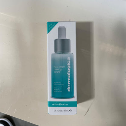 Dermalogica Age Bright Clearing Serum (1 Fl Oz) Anti-Aging Face Serum with Salicylic Acid - Promotes Smoother, Clearer, Brighter, and More Even Skin