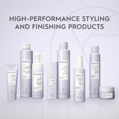 Kerasilk Ultimate Hold Hairspray for Ultra-Strong Hold & Shine, Vegan and Sulfate-Free, 75 ml