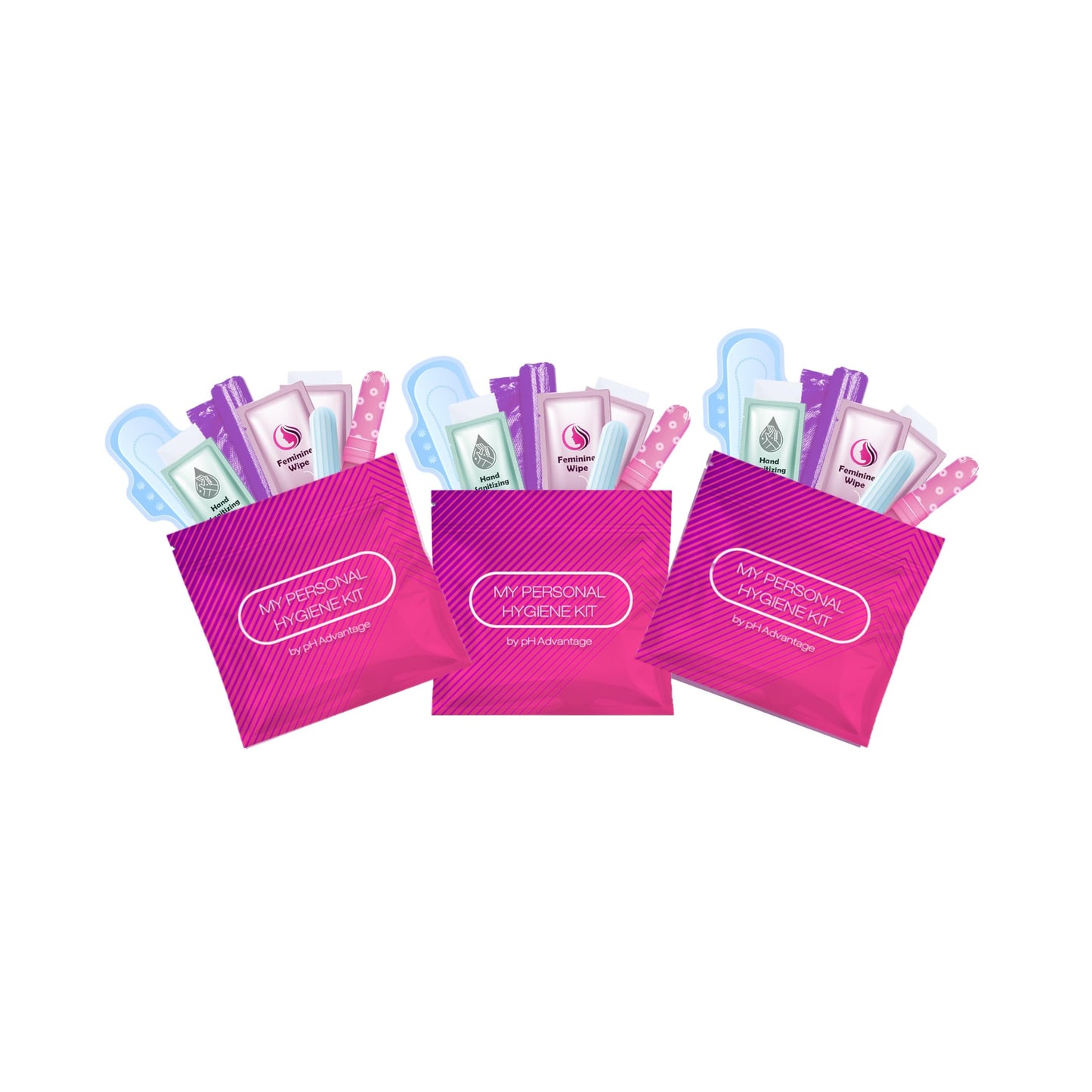Portable Period Kit: Essential Period Pouch for Teen Girls in School, Travel, and Daily Use - Ideal for Parents, Schools, Churches, Businesses, and Homeless Outreach - Pink (Menstrual Kit, 3)
