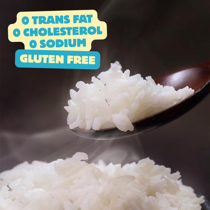 Premium Instant Rice | Sticky Sushi Rice | 0 Trans Fat/ 0 Cholesterol/ 0 Sodium | Ready in 90 Secs | Gluten-Free | Healthy Sticky White Rice Bowls (Bap) – | Long Shelf Life - O'Food