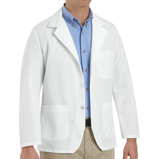 Red Kap Men's Lapel Counter Coat