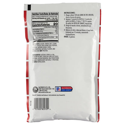 Lawry's Sloppy Joe Seasoning Mix, 15 oz - One 15 Ounce Package of Sloppy Joes Mix, Made with Premium Blend of Spices, Perfect in Sloppy Joes or to Flavor Stuffed Peppers and More