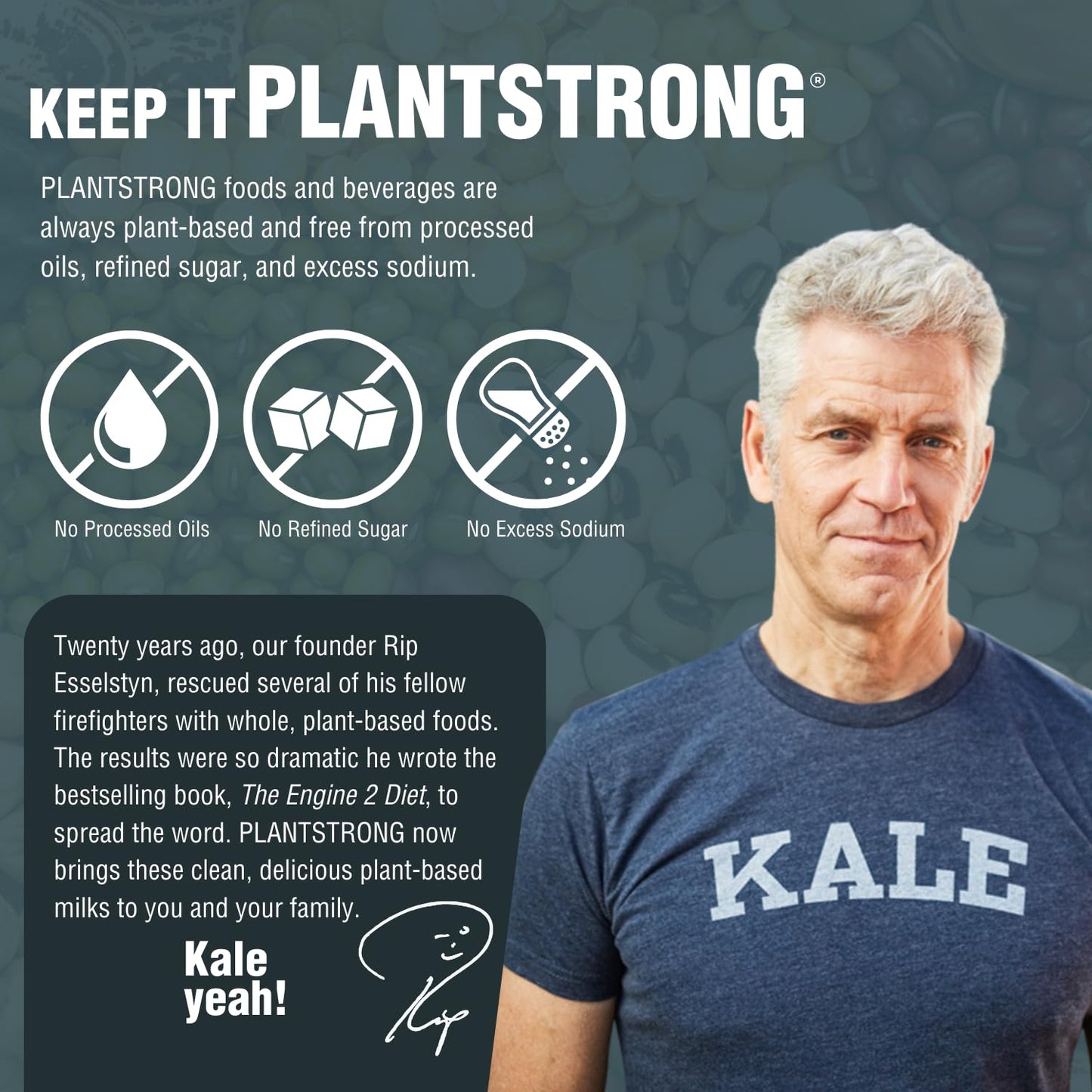 PLANTSTRONG Chili & Stew – USDA Organic, Non-GMO, Plant-Based, Vegan, Gluten-Free, Oil-Free, Lightly Salted, Ready to Heat & Serve (16.9 oz, Spicy Cajun Jambalaya Stew)