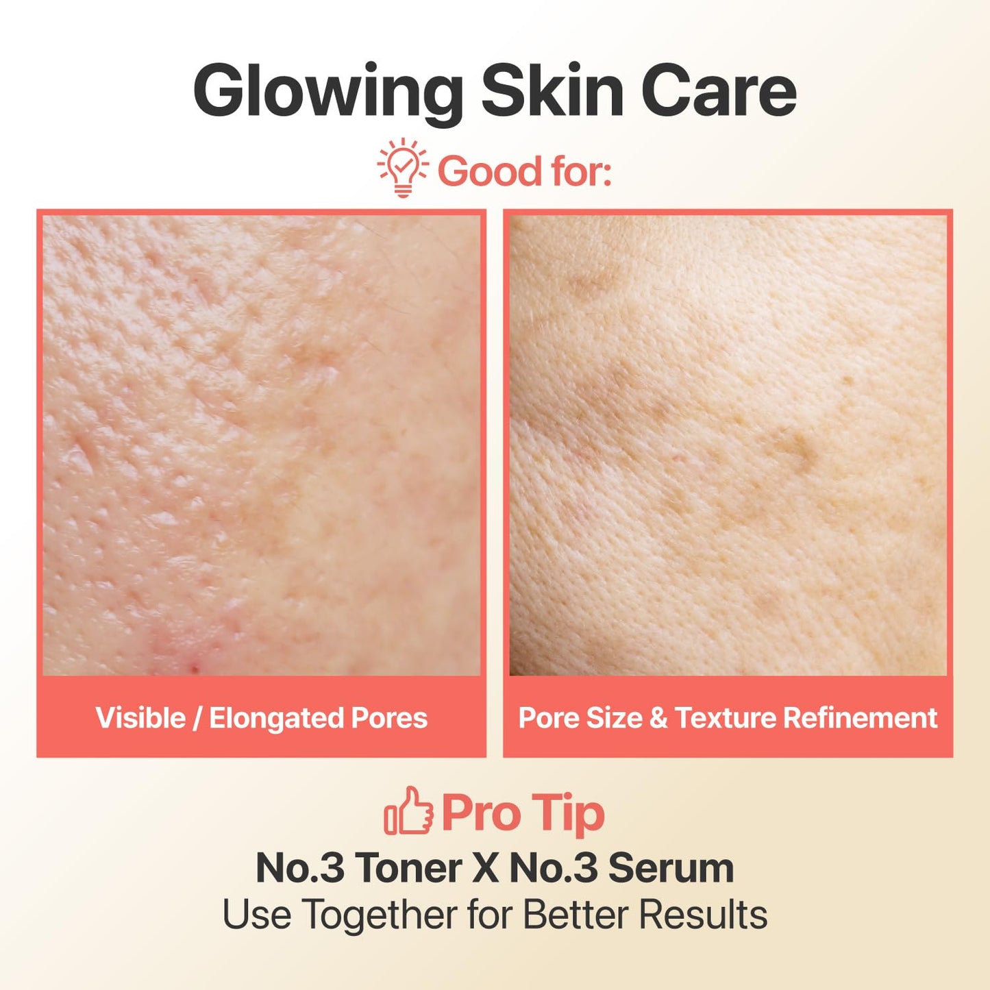 numbuzin No.3 Super Glowing Essence Toner, Fermented Toner for Skin Glow & Texture, Bifida, Niacinamide, Hydrating, Radiance-Boosting Essence, Zero Pore Care, 6.76 fl oz (200ml)