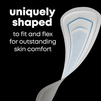 U by Kotex Balance Wrapped Panty Liners, Regular Length, 80 Count (Packaging May Vary)
