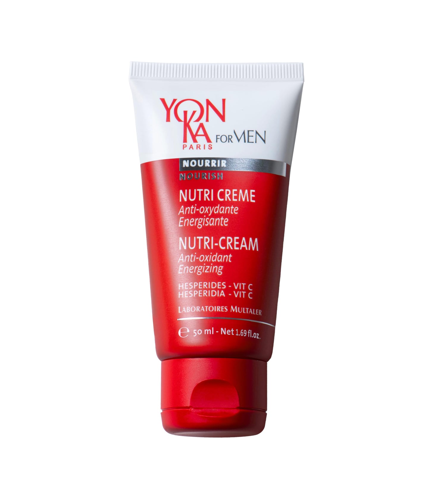 Yon-Ka Men’s Nutri-Crème | Hydrating Gel Cream Moisturizer | With Olive Oil, Pumpkin Seed Oil & Vitamins A, C & E | Helps Energize Skin & Protect from Environmental Stressors | 1.7 fl oz