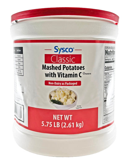 Sysco Classic Dehydrated Mashed Potato Granules With Vitamin C | Kosher | 5.75 LB