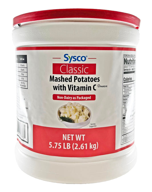 Sysco Classic Dehydrated Mashed Potato Granules With Vitamin C | Kosher | 5.75 LB