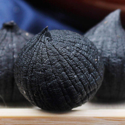 Black Garlic Organic,(100G 6-8 Heads in Pot) Premium Quality,Antioxidant,Healthy and Natural Energizer,Sealed Package,Delicious Garlic Single Heads,Du TOU HEI Suan,100G