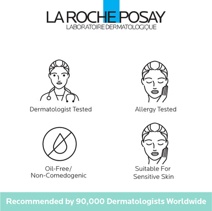 La Roche-Posay Hydraphase HA Light Face Moisturizer, Hyaluronic Acid Face Moisturizer with 72HR Hydration, Oil Free & Non-Comedogenic, 50 ML, 1.69 fl. oz.