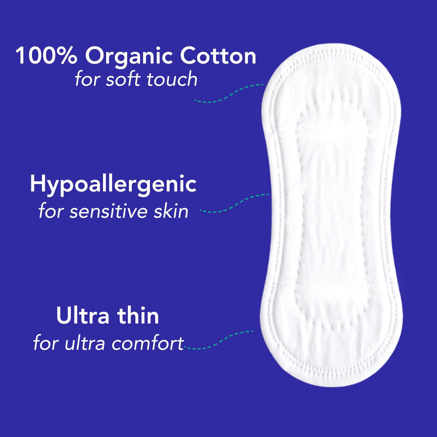 Organic Light Cotton Tampons with Compact Plant-Based Applicators + Organic Cotton Liners | Fragrance Free, Toxin Free