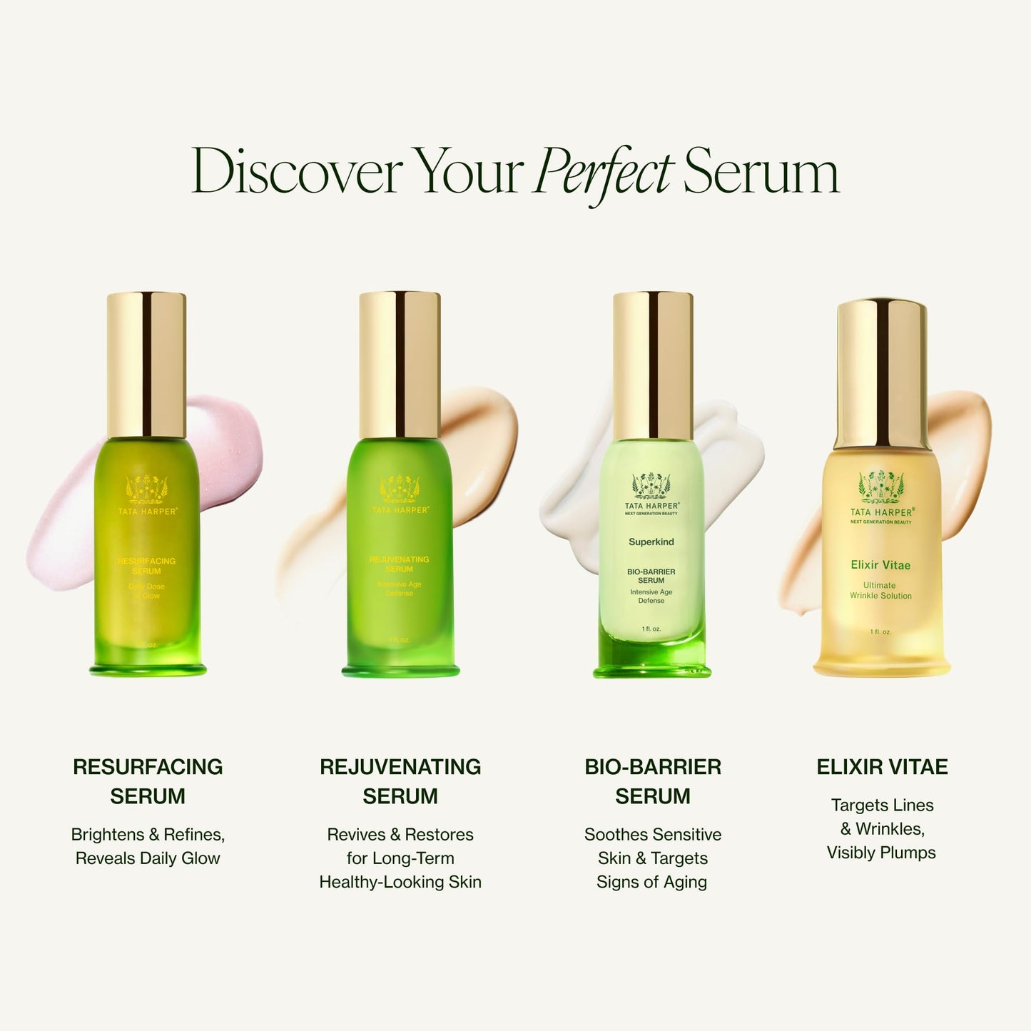 Tata Harper Rejuvenating Serum, Anti-Aging Face Serum for Fine Lines & Wrinkles, Natural Skincare, 30ml