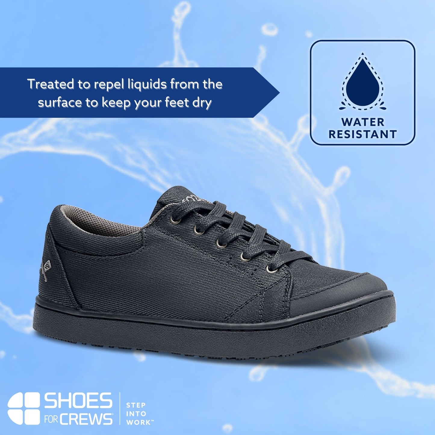 MOZO Women's Non-Slip Sneakers for Women - Comfortable, Women's Slip-Resistant Work Shoes for Chefs, Cooks, Bartenders & Restaurant Staff - Maven