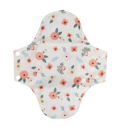 5pcs Reusable Menstrual Pads, Cloth Pads for Women, Reusable Period Pads, Reusable Pads for Women Washable Sanitary Napkins Reusable Cloth Menstrual Pads Breathable Feminine Pads