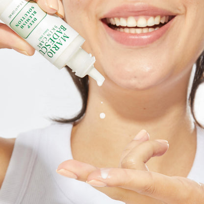Mario Badescu Deep Blemish Solution, Spot Treatment for Face with Potent Zinc Oxide, Niacinamide and B Vitamins Overnight Treatment Serum that Targets Large Blemishes Under the Skin