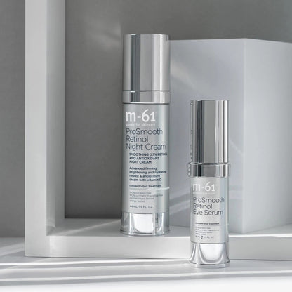 m-61 ProSmooth Retinol Night Cream | 0.7% Retinol Night Cream Plus Vitamin C. Firming, Brightening, Hydrating - 1.5 Fl Oz