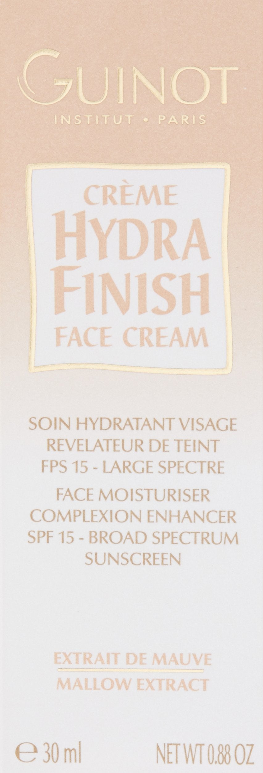 Guinot Hydra Finish Spf 15 Facial Cream, 0.88 oz
