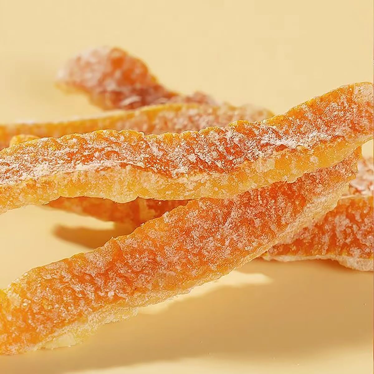 Tangerine Peel 10.6 OZ. Orange Peel Honey Tangerine Peel Casual snack snacks candied fruit dried Making tea Dried Mandarin Orange Peel Real Fruit
