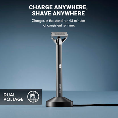 BaByliss MTL Series Electric Razor Including 4 Comb attachments, Storage Bag, Charging Stand and Cable