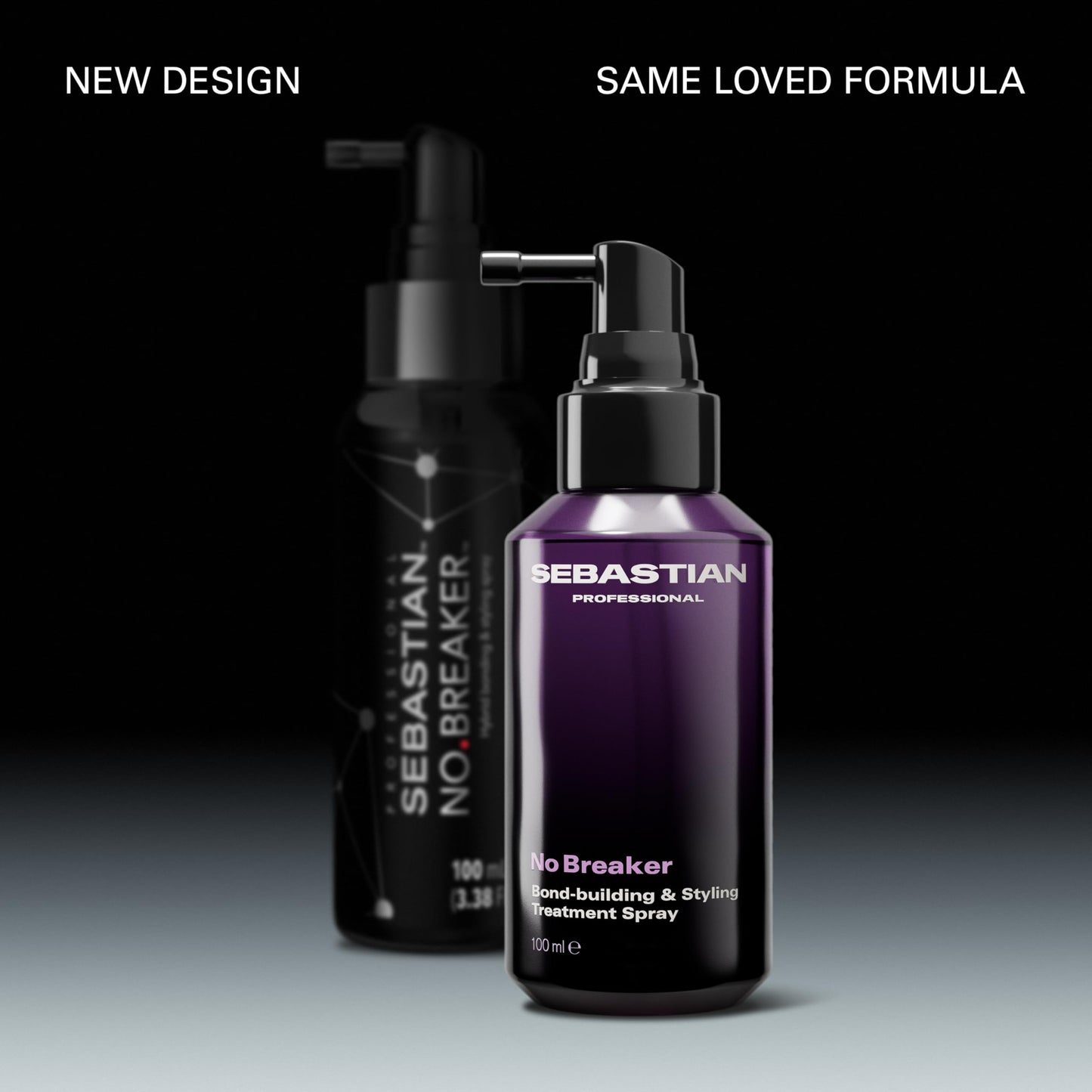 Sebastian Professional No Breaker Styling Treatment Spray | Leave-In Treatment | Repair Damage & Breakage for Stronger Hair | 3.38 fl oz | Packaging May Vary