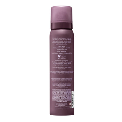 Niches & Nooks Sweat Absorbing Anti Chafing Barrier Body Spray for Women - Fresh Fig - Intimate pH Balanced Feminine Spray Relief For Thighs & Skin - Travel Size - Vegan + Phthalate Free - 2oz